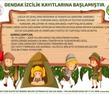 Dendak İzcilik Kayıtlarımız Başlamıştır.